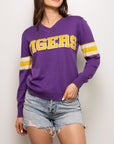 TIGERS Jersey Sweater - Sparkle City Co