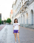 "TIGERS" Short Sleeve Sweater - Sparkle City Co