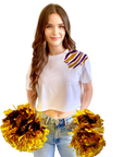 Purple and Gold Tiger Claw Crop