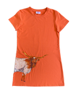 Wrap Around Longhorn Dress