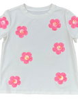 Kids Floating Disco Flower Tee