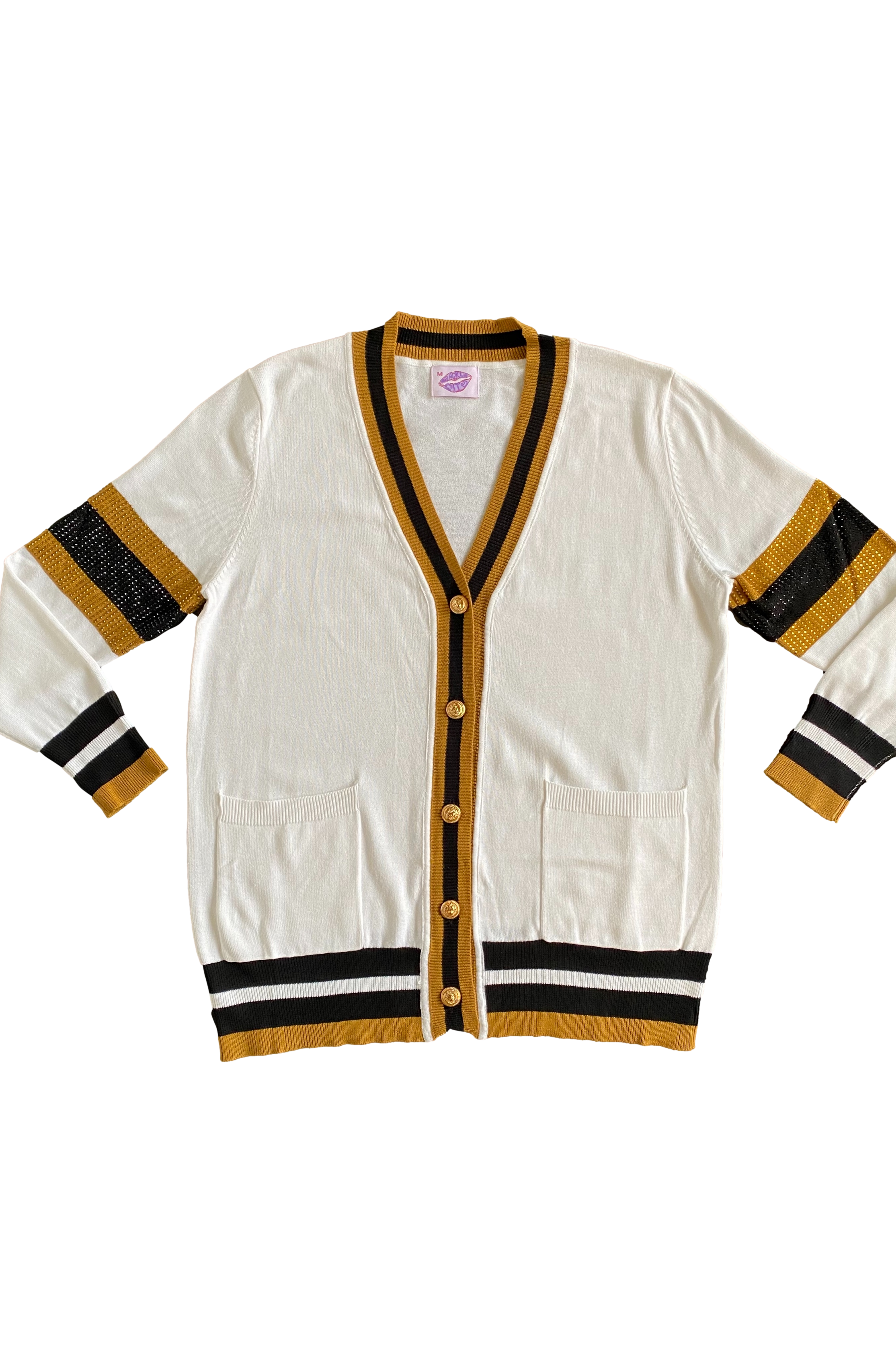 Black and Gold sparkle cardigan