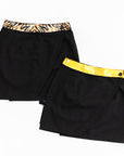 WINNING Wrap Skirt Black/Gold Sequins