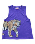 Wrap-Around Tiger Tank Purple