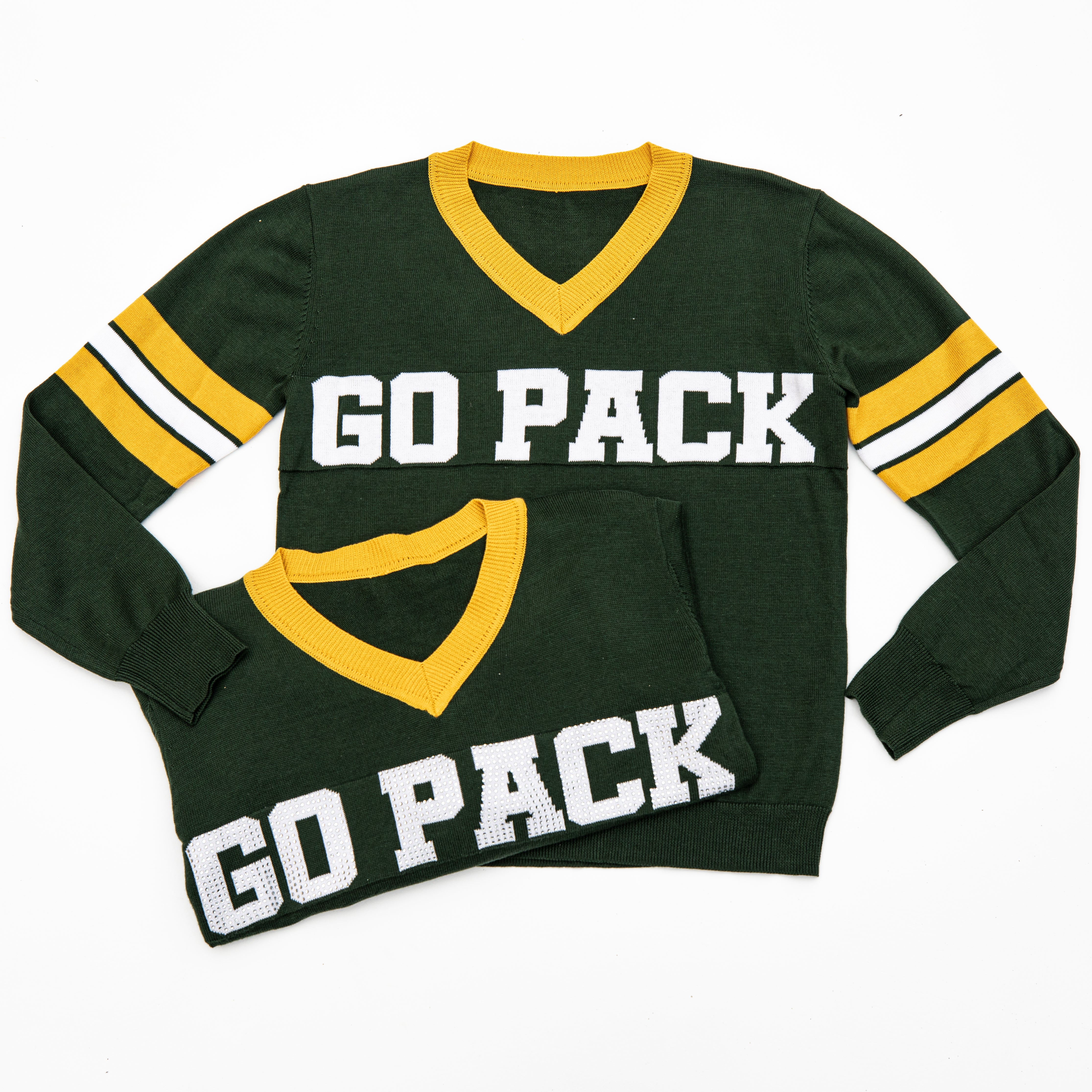 Go Pack Green Jersey Sweater