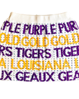 Rhinestone Gameday Graffiti Skirt