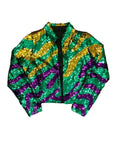 Mardi Gras Sequin Jacket