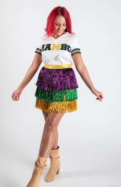 MAMBO Mardi Gras Jersey Tee