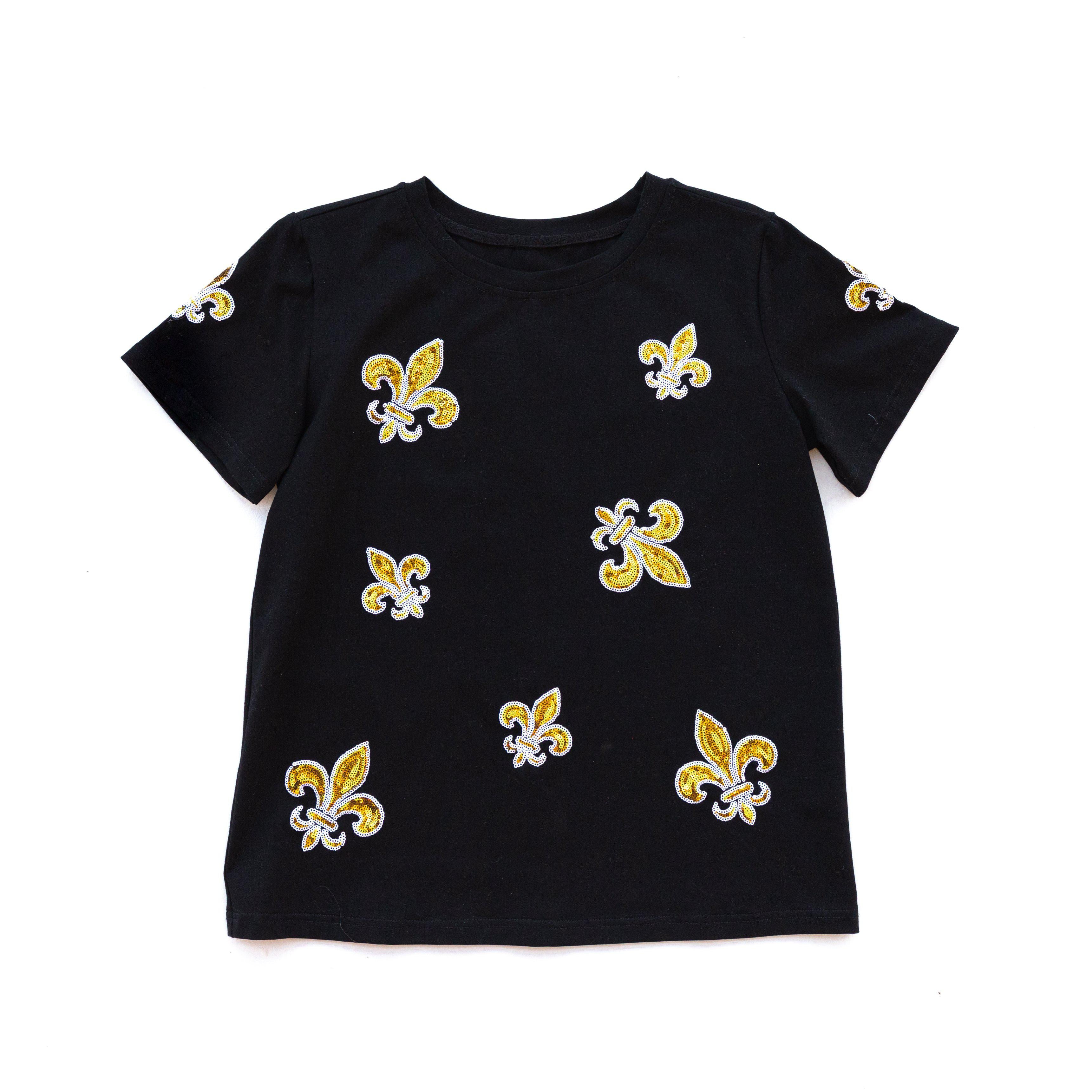 Floating Fleur de Lis Tee Sparkle City Co