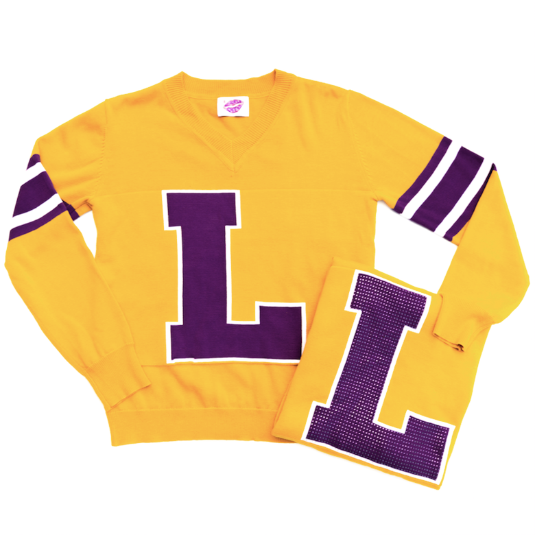 Retreaux L Gold Jersey Sweater