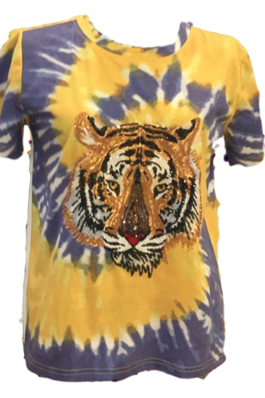 Tie-Dye Tiger Tee