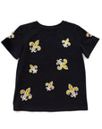Floating Fleur de Lis Tee - Sparkle City Co