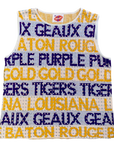 Rhinestone Gameday Graffiti Tank