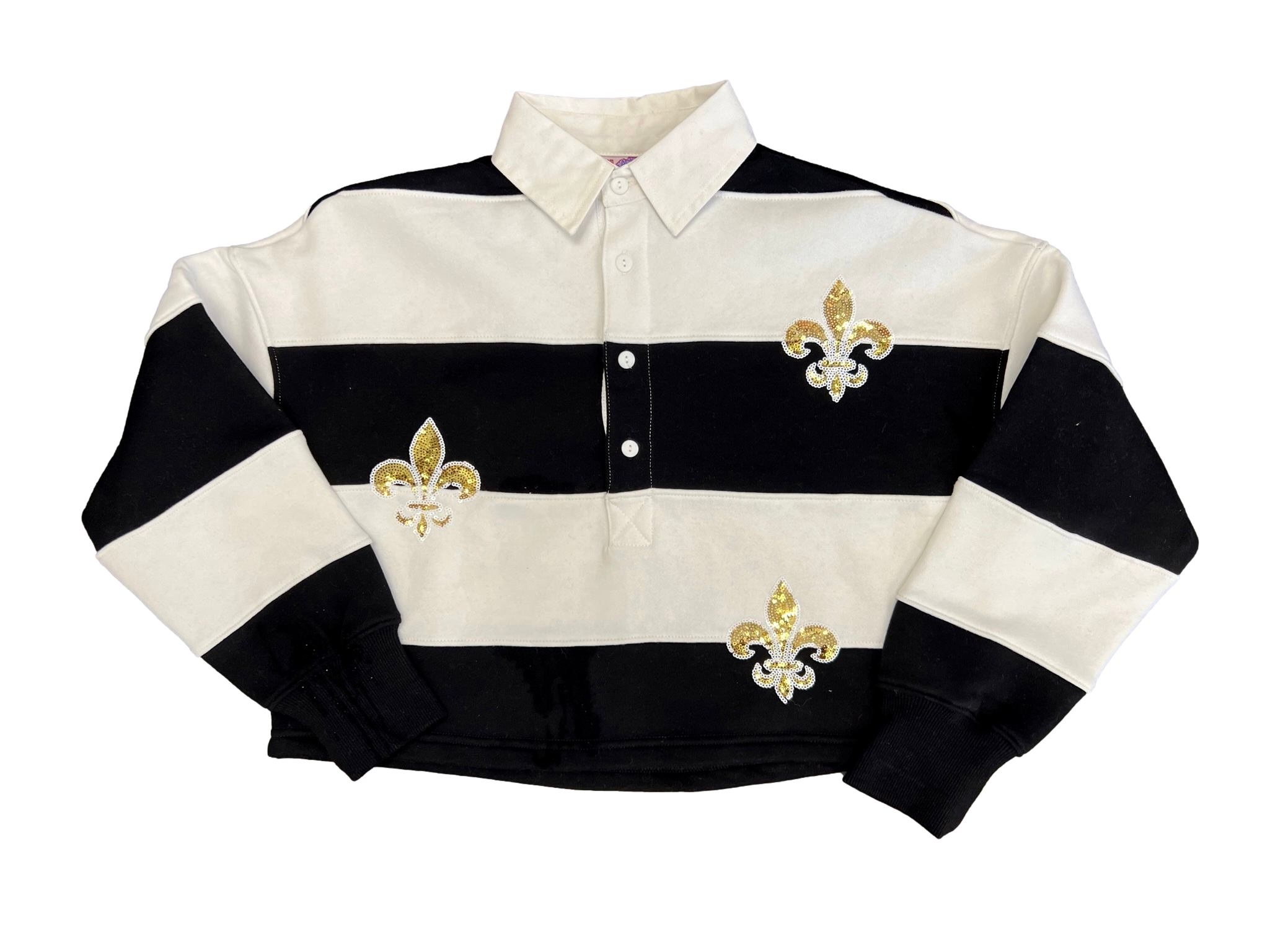 Fleur De Lis Rugby Polo