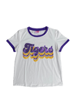 Retro Tigers Tee - LSU - Sparkle City Co