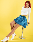 Tinsel Tier Skirt - Sparkle City Co