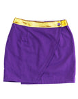 WINNING Wrap Skirt Purple/Gold Sequins - Sparkle City Co