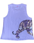 Wrap - Around Tiger TANK Lavender - Sparkle City Co
