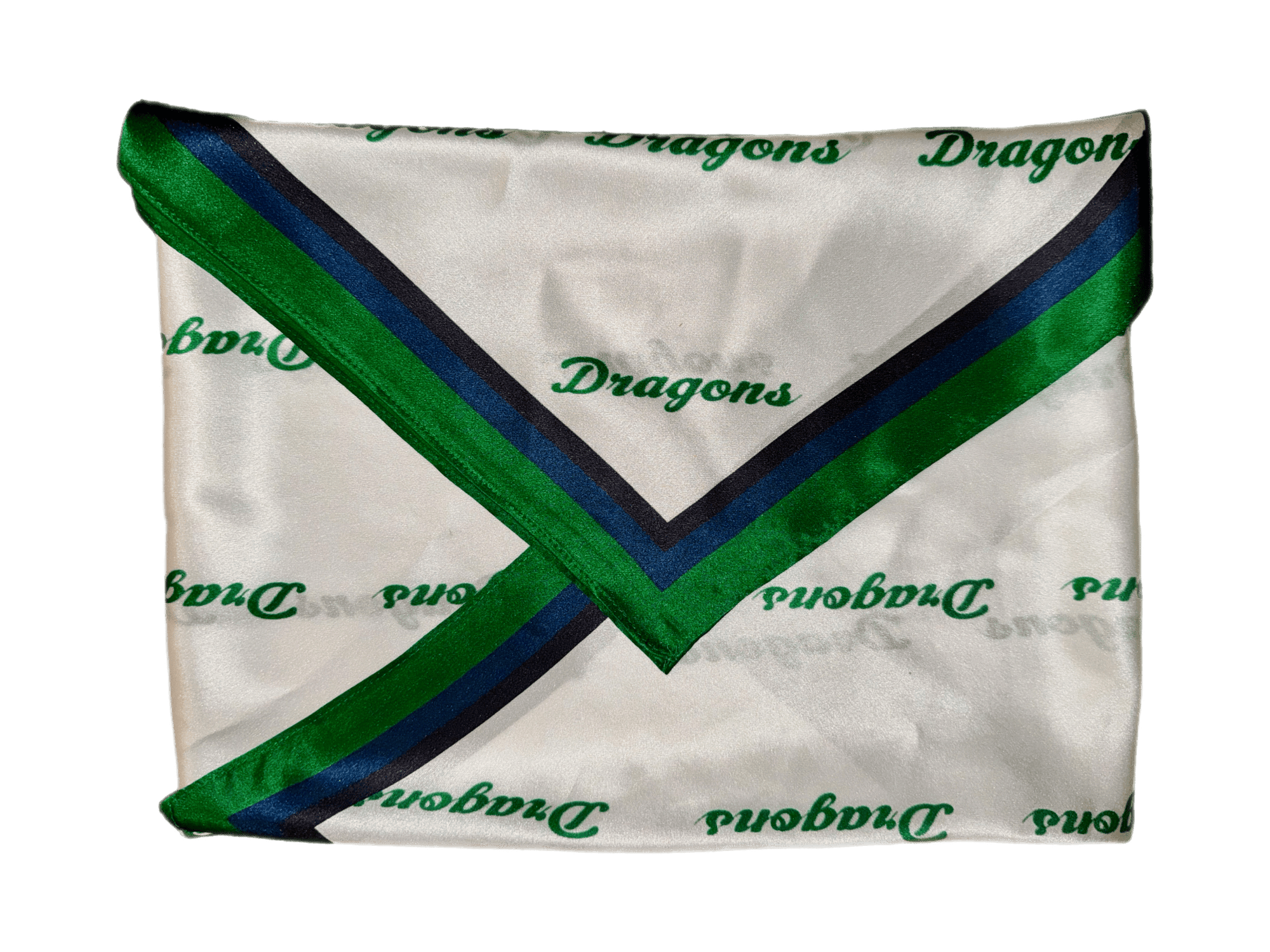 26” Silk Dragons Scarves - Sparkle City Co