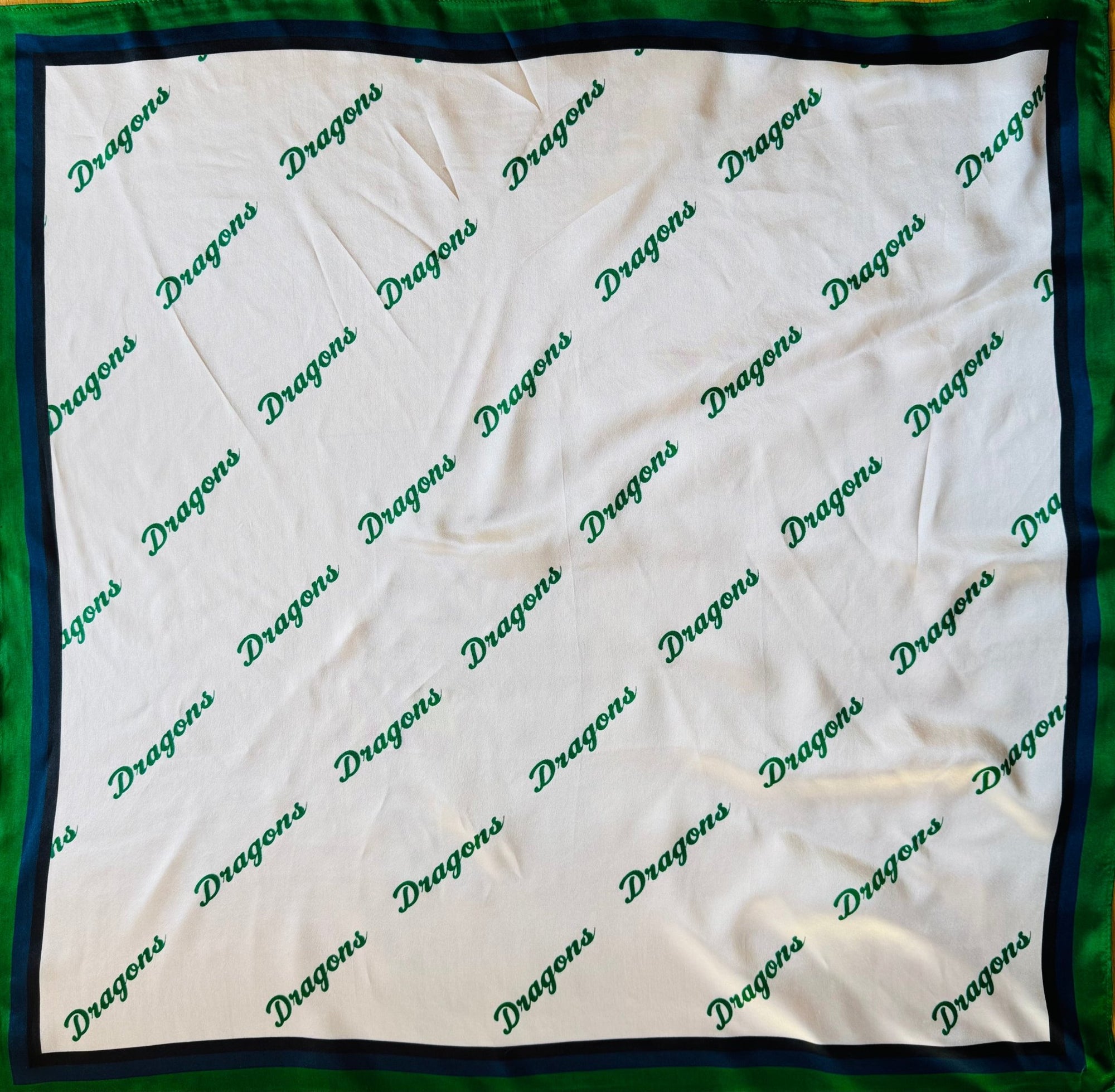 26” Silk Dragons Scarves - Sparkle City Co