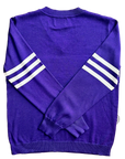 Purple Iris Jersey Sweater