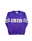 Purple Iris Jersey Sweater