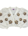 Perfect Puff Cardigan Tigers