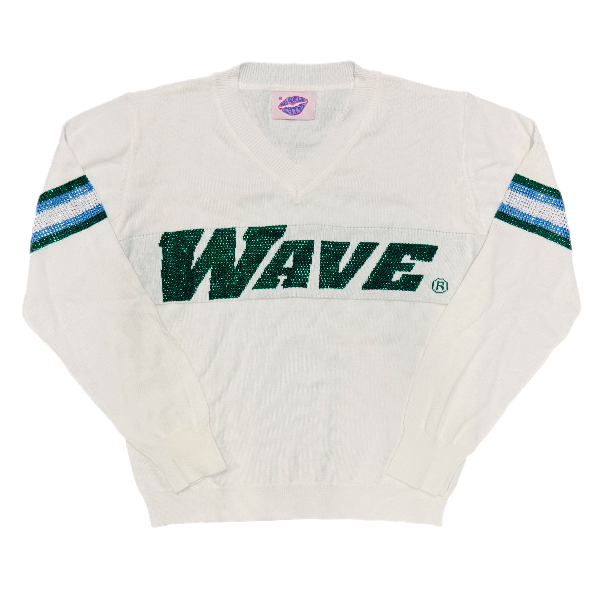 Officially Licensed WAVE White Jersey Sweater