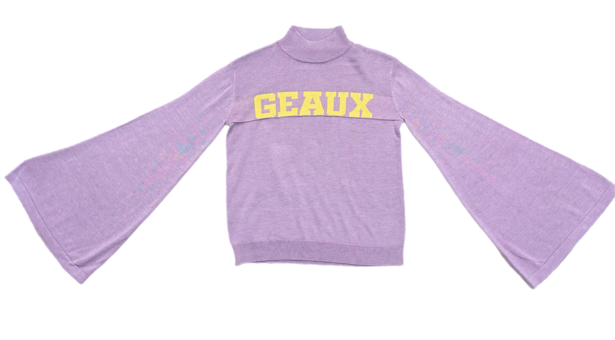 GEAUX Bell Sleeve Sweater - Pre-Order