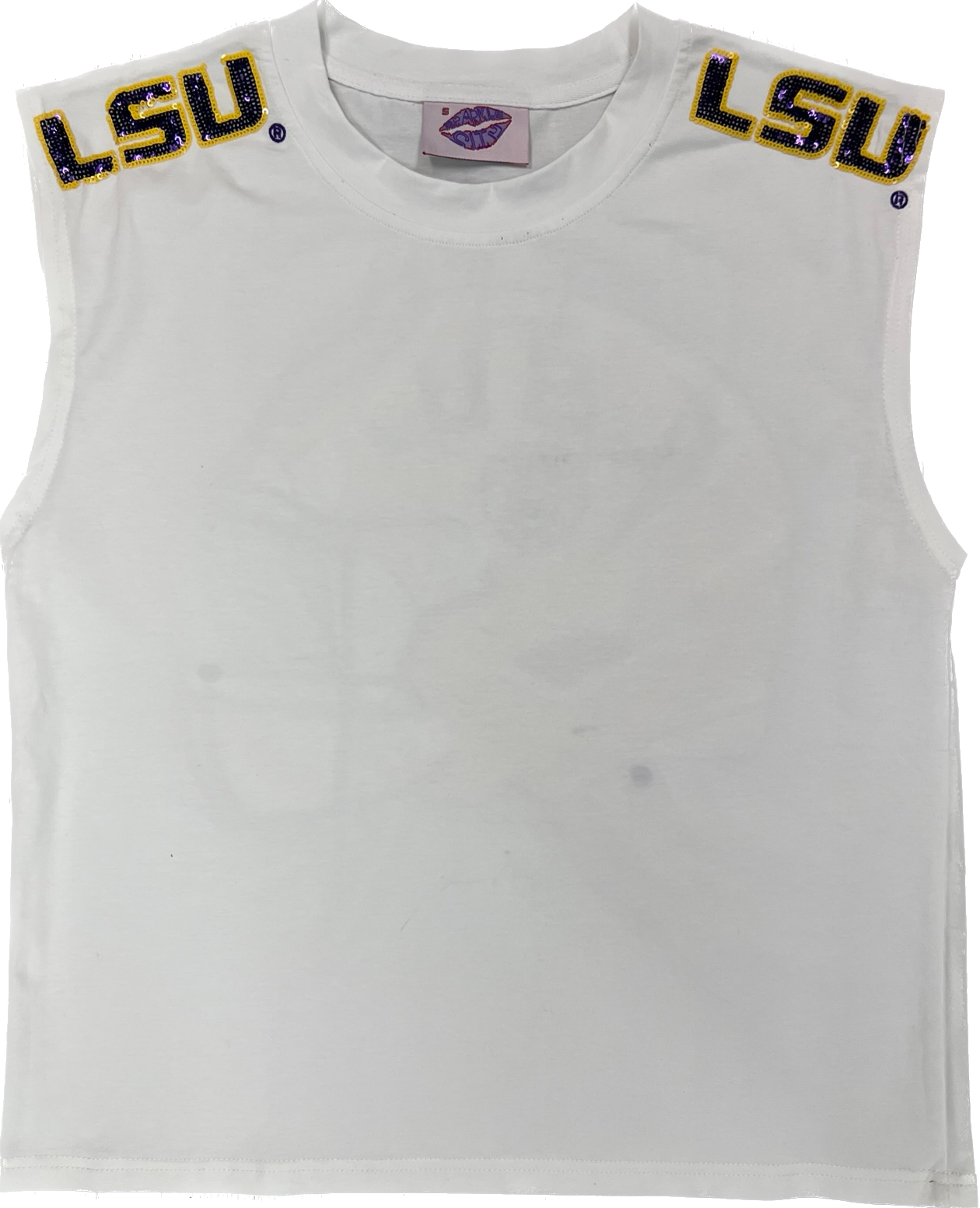 LSU Helmet Shoulder Tank