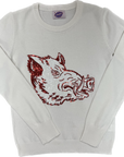 Mega Hog Sweater White