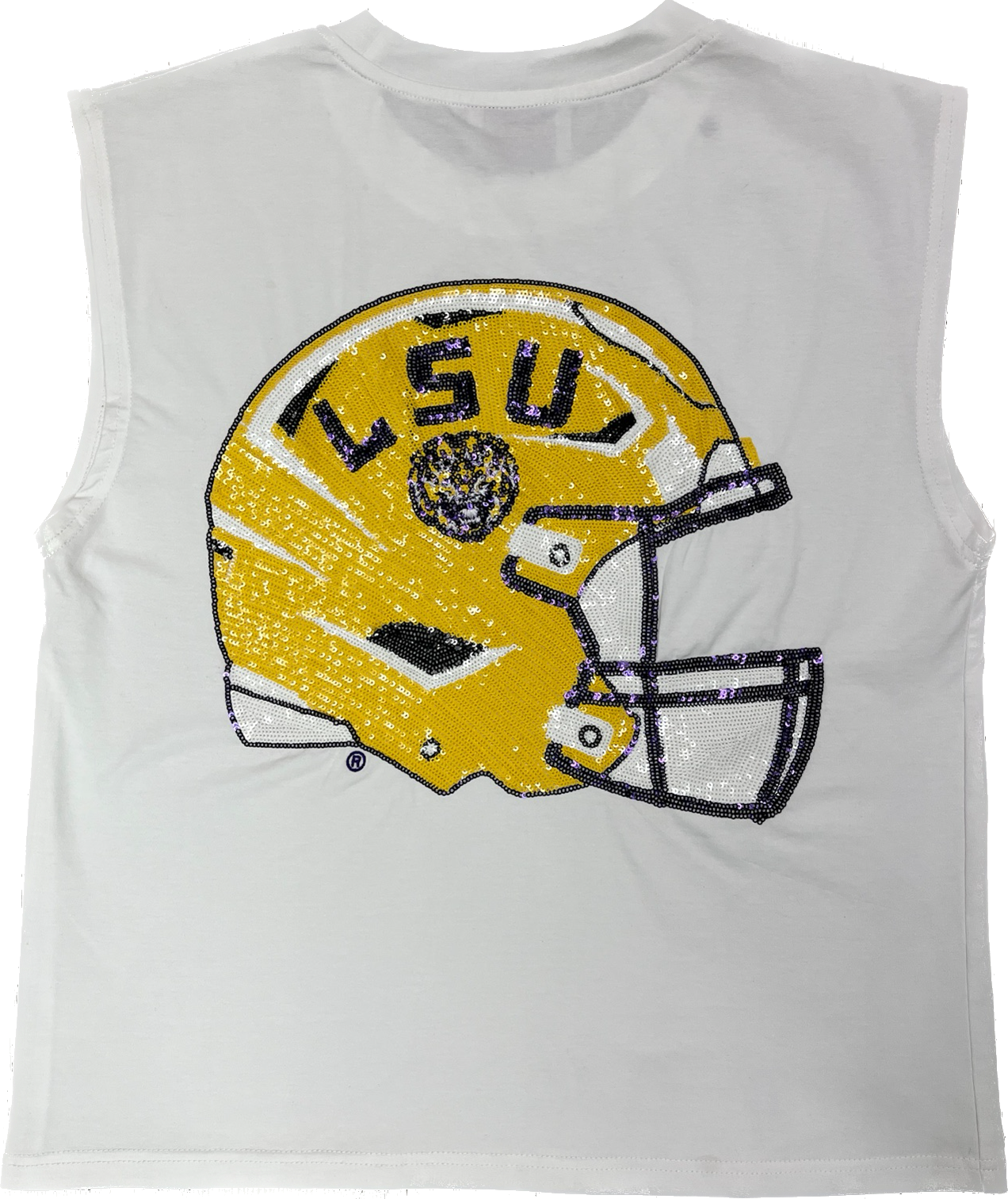 LSU Helmet Shoulder Tank