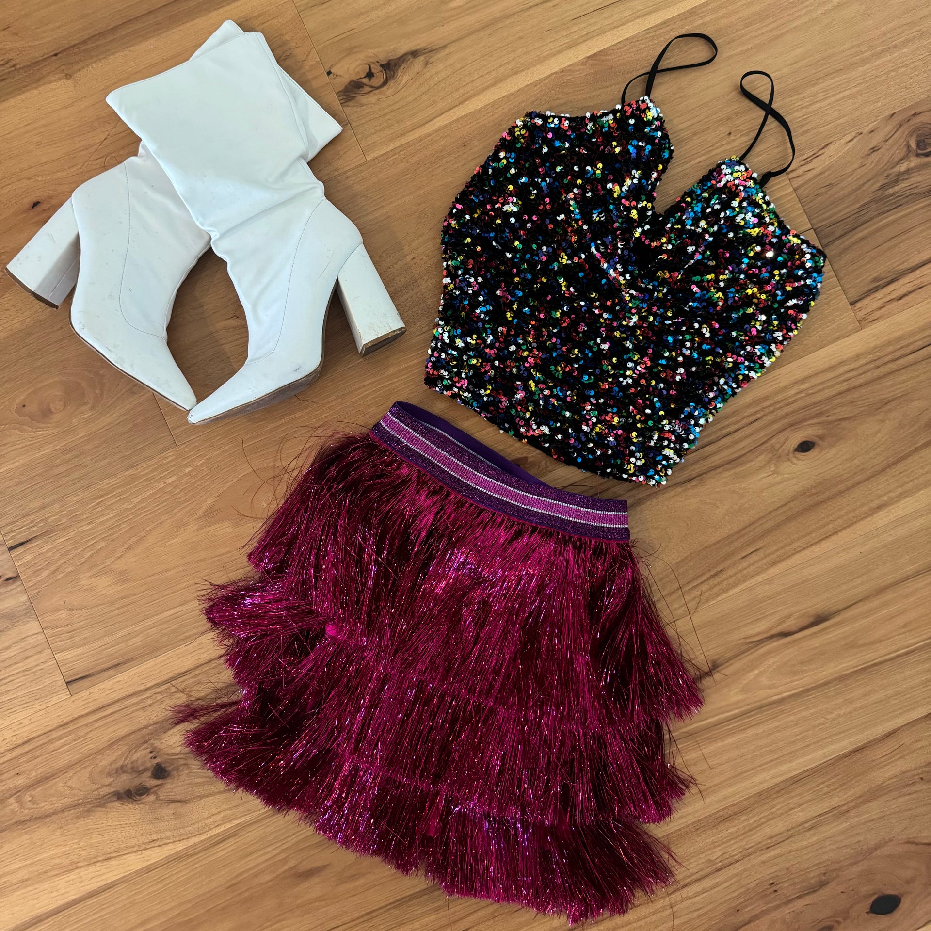 Tinsel Tier Skirt – Sparkle City Co