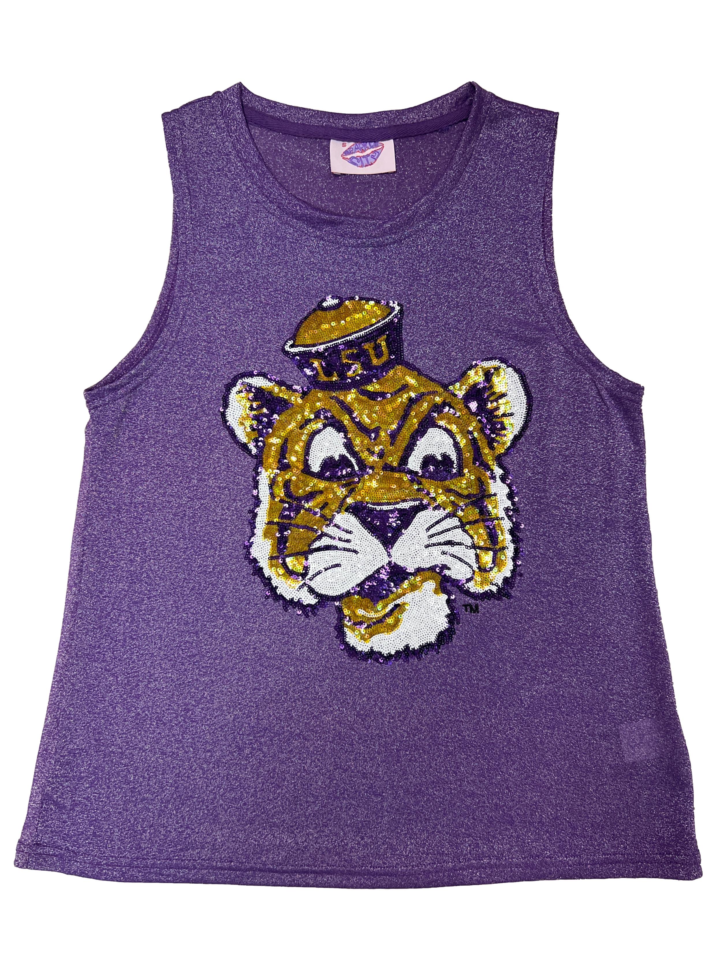 vintage hysterics tiger design purple トップス
