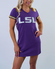 LSU Jersey Dress