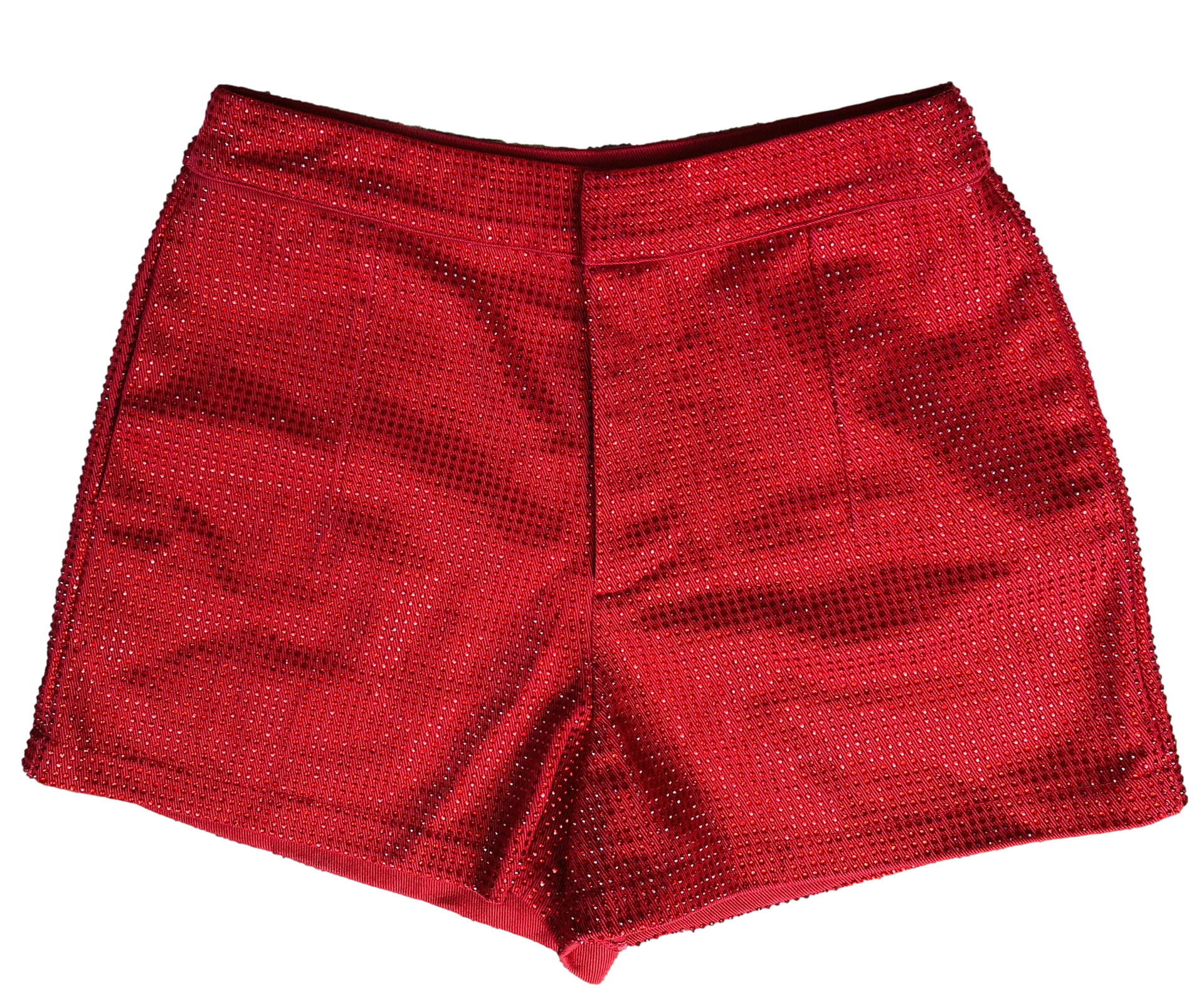 Red on sale sequin shorts