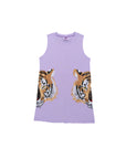 Tiger Head Tank Dress