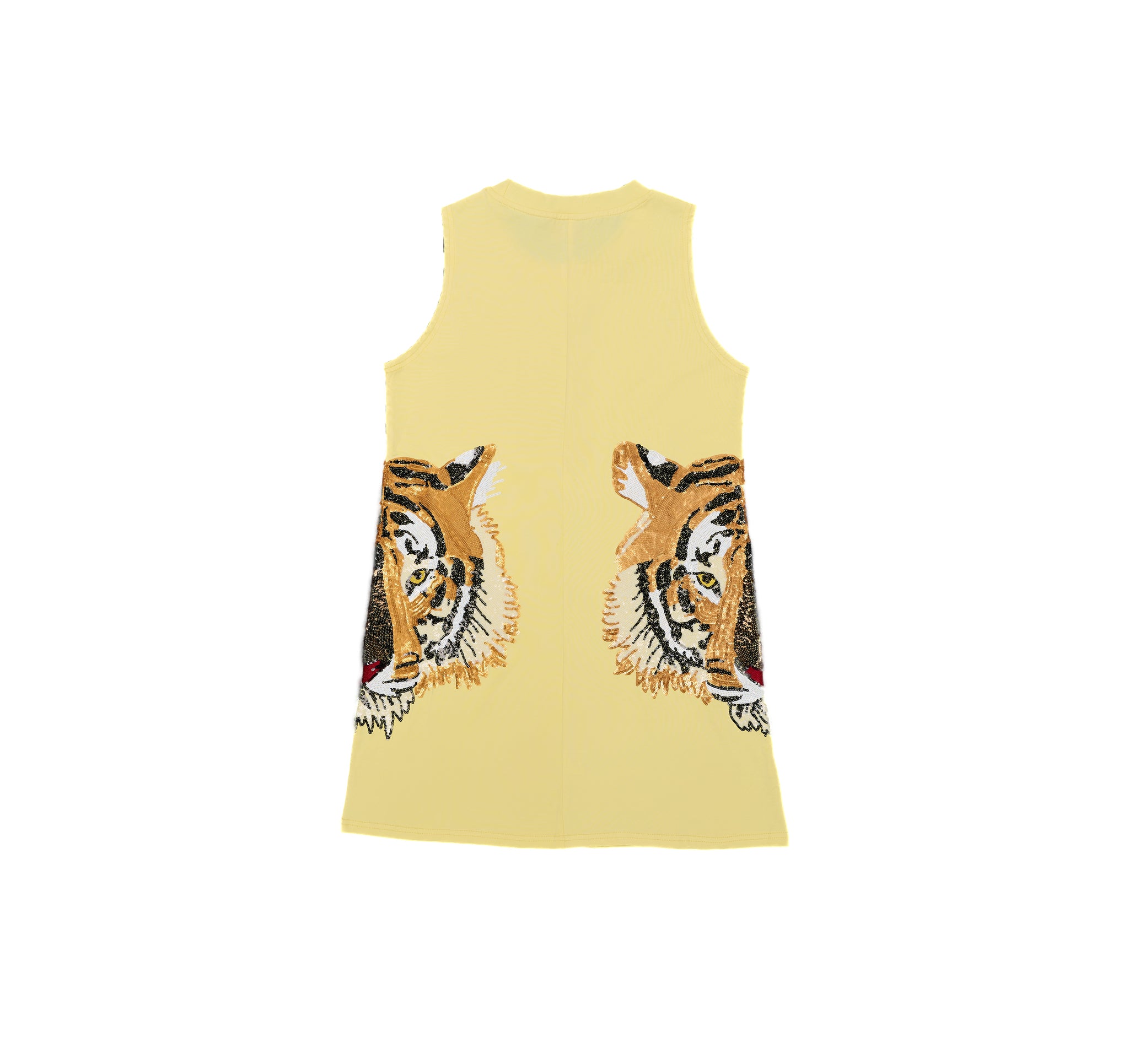 Tiger Head Tank Dress