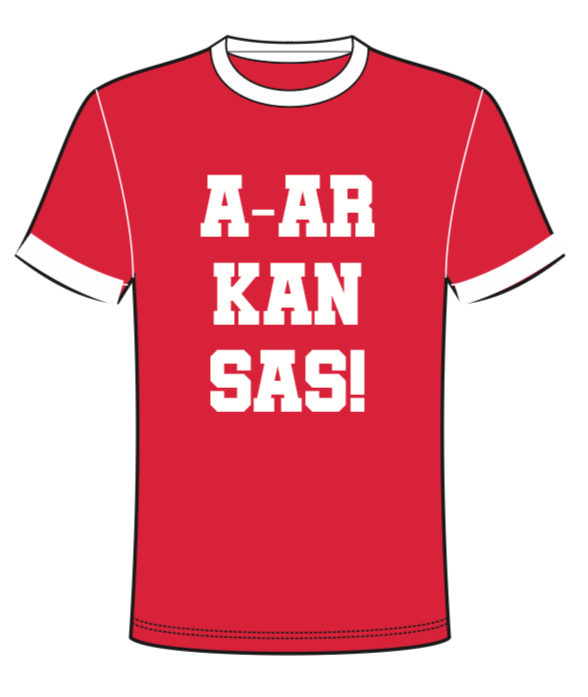 A - AR - KAN - SAS! TEE - Sparkle City Co