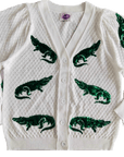 Alligator Perfect Puff Cardigan - Sparkle City Co