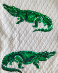 Alligator Perfect Puff Cardigan - Sparkle City Co