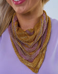 Beaded Handkerchief Necklace - Sparkle City Co