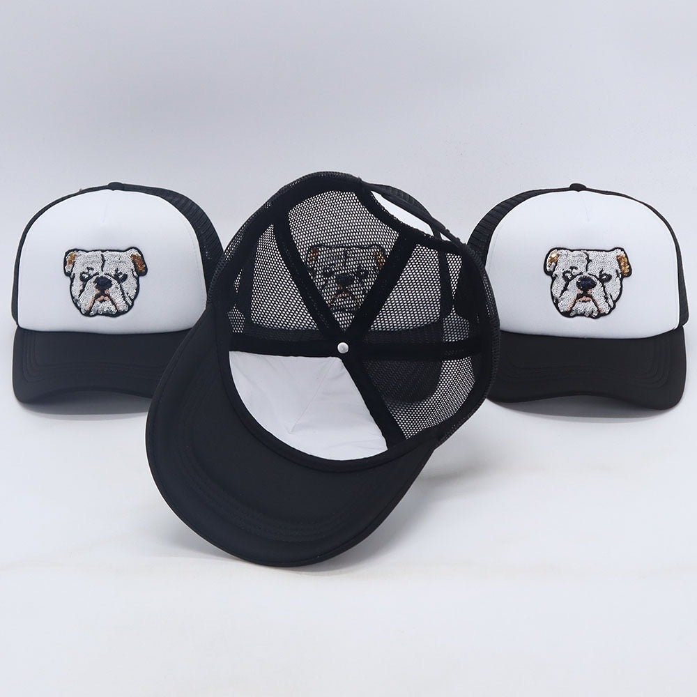 BLACK BULLDOG HAT - Sparkle City Co