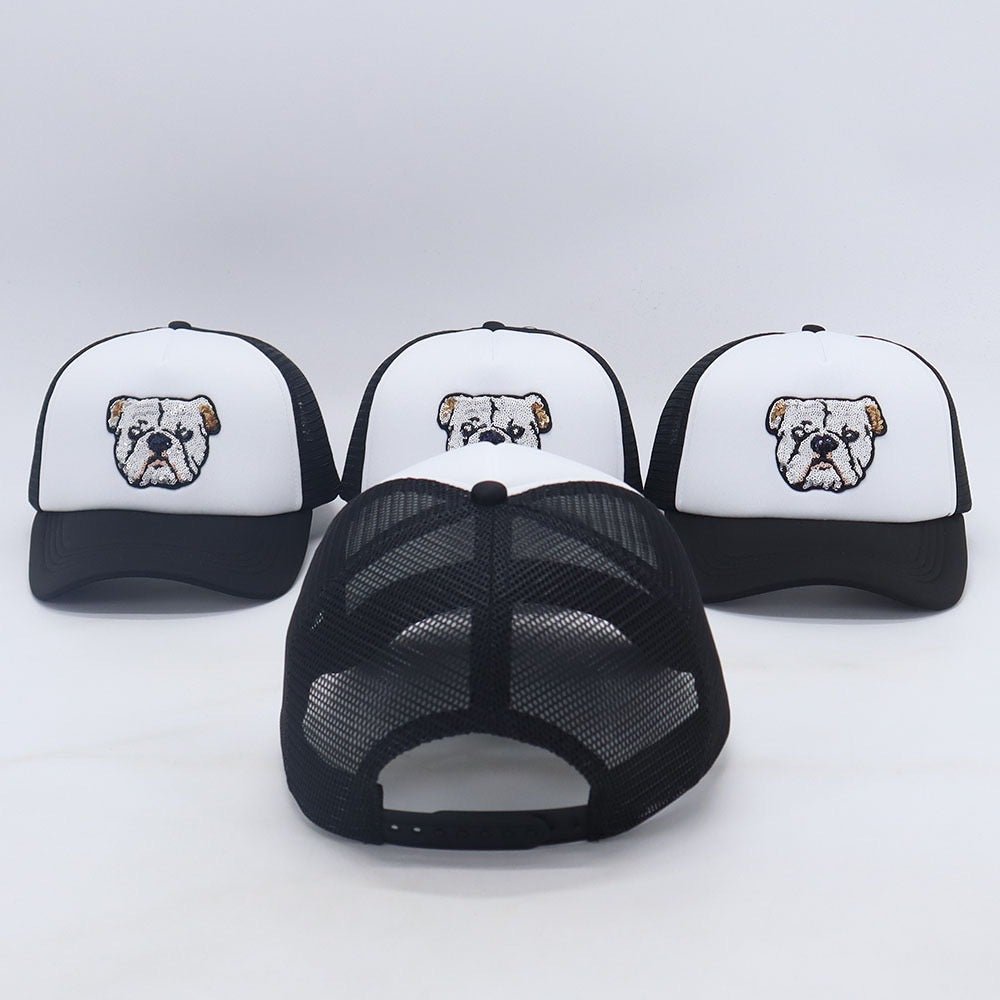 BLACK BULLDOG HAT - Sparkle City Co