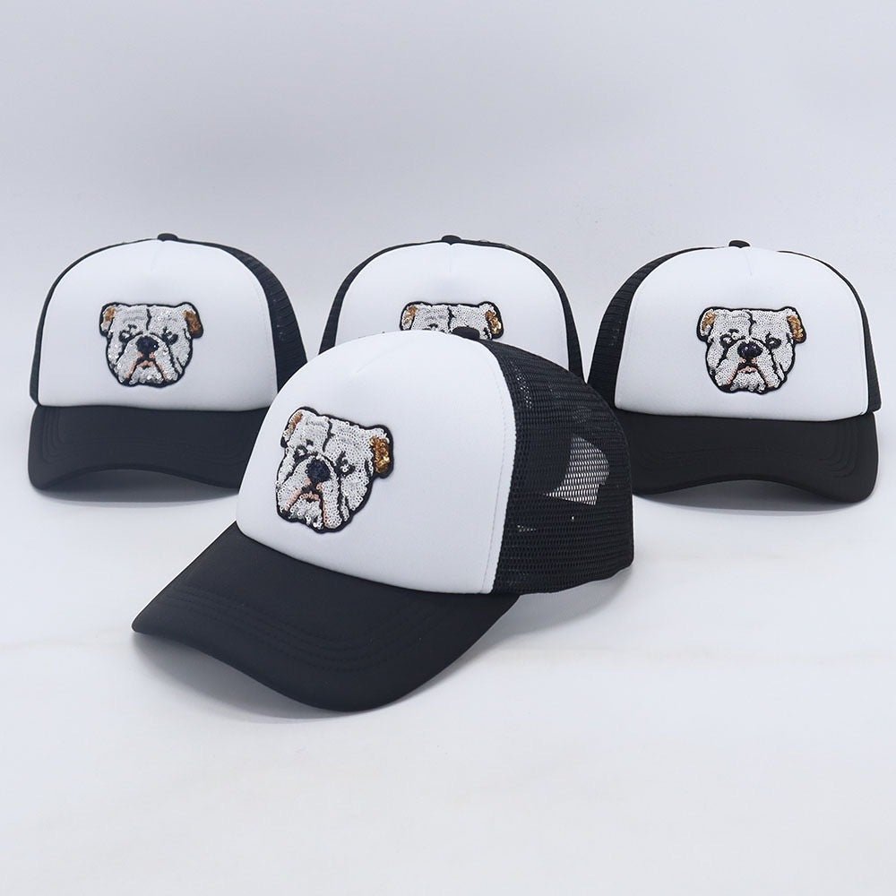 BLACK BULLDOG HAT - Sparkle City Co