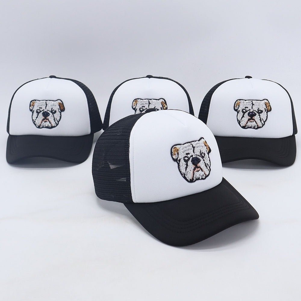 BLACK BULLDOG HAT - Sparkle City Co