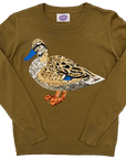 Blue - Winged Teal Sweater - Sparkle City Co