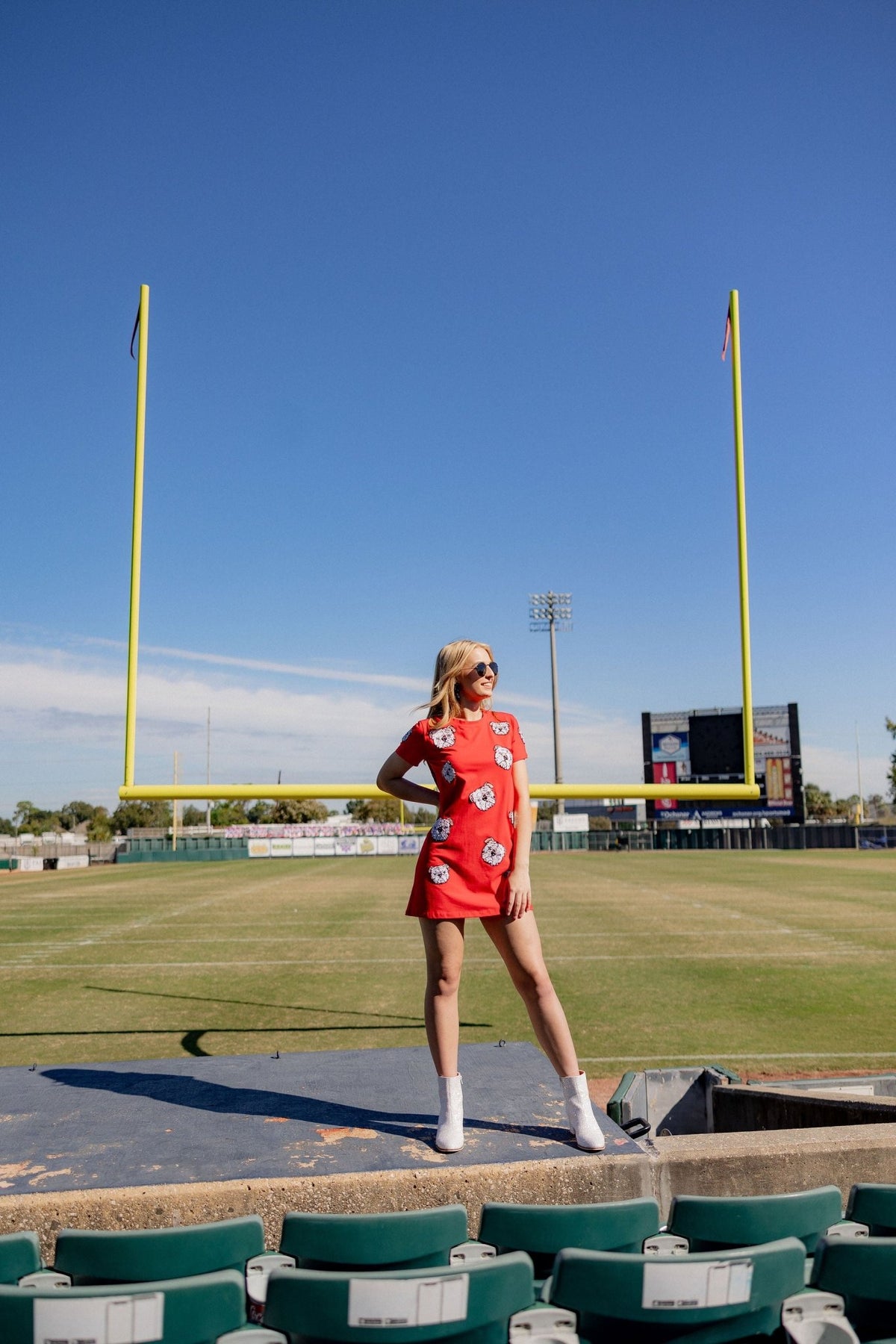 BULLDOG TAKEOVER DRESS - Sparkle City Co