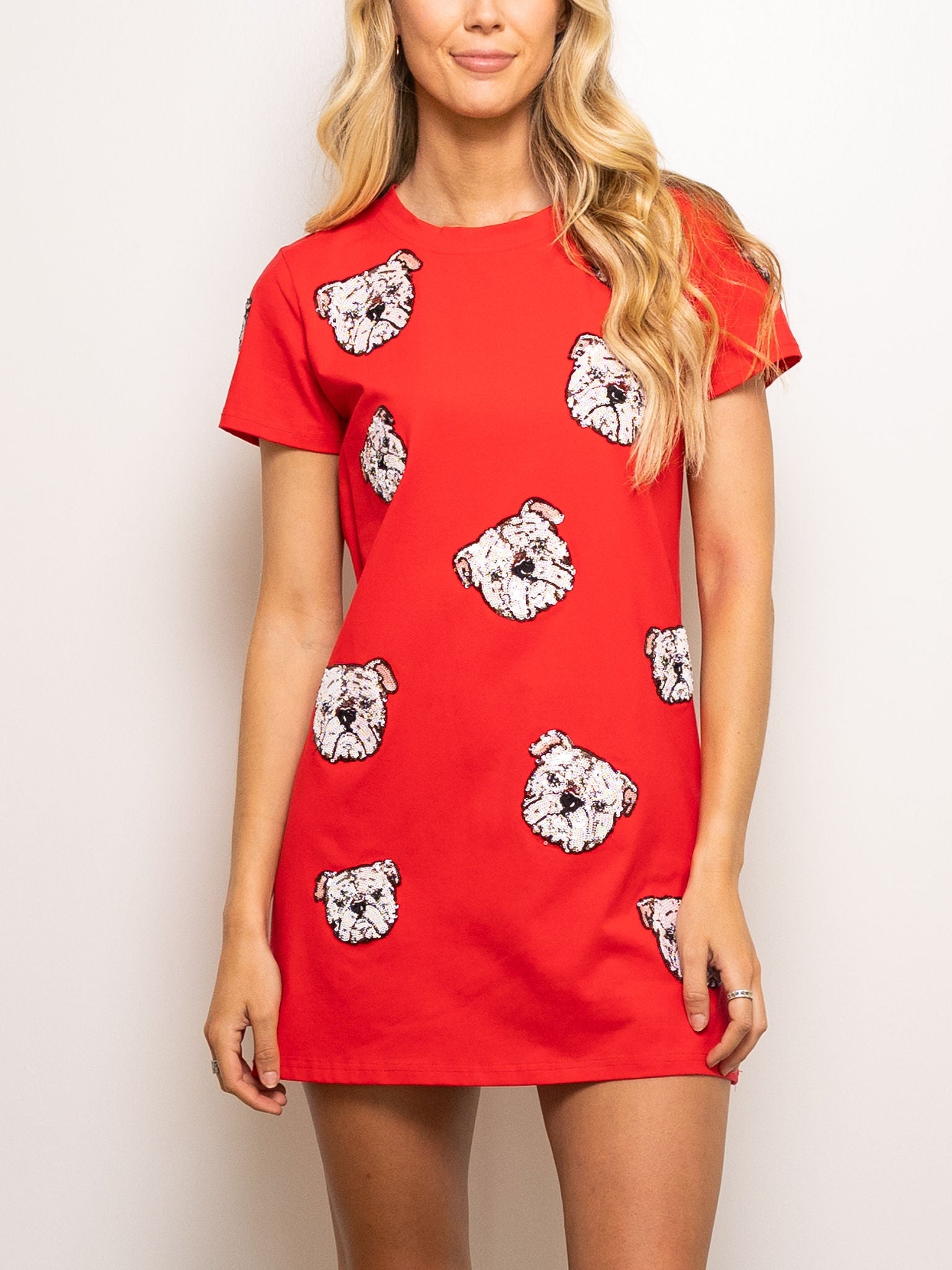 BULLDOG TAKEOVER DRESS - Sparkle City Co