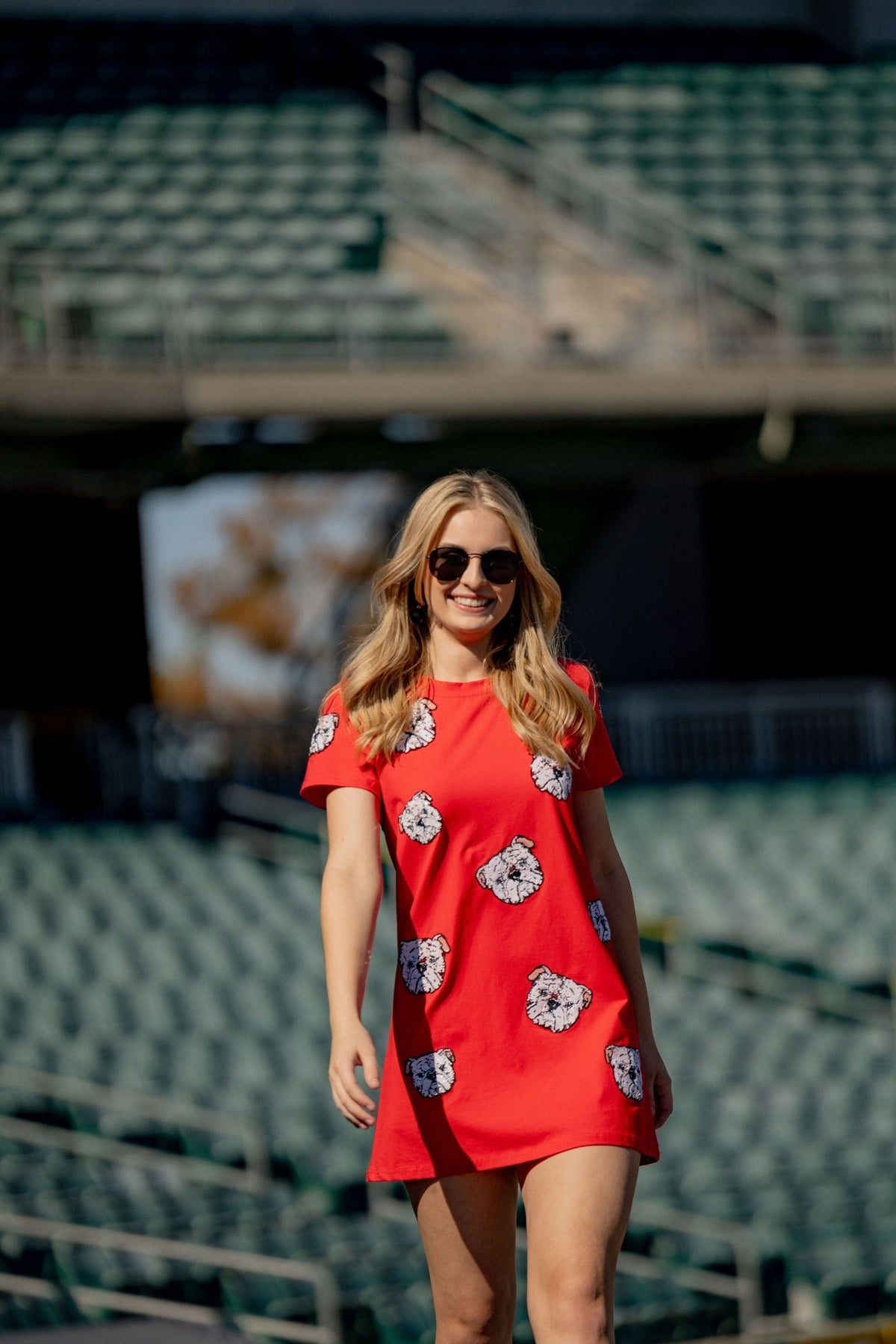 BULLDOG TAKEOVER DRESS - Sparkle City Co